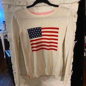 American flag sweater